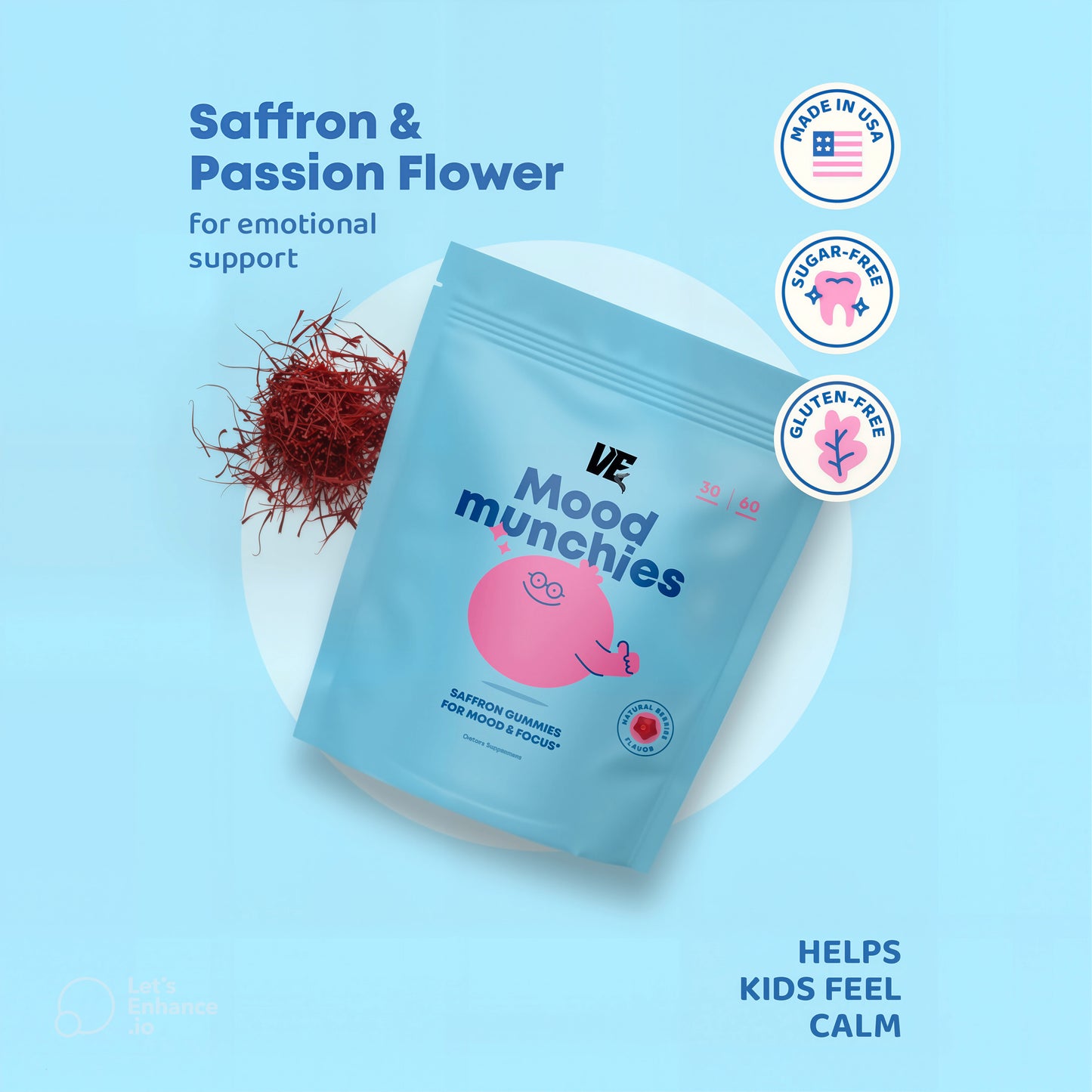 VeltroEase® Saffron Mood Munchies