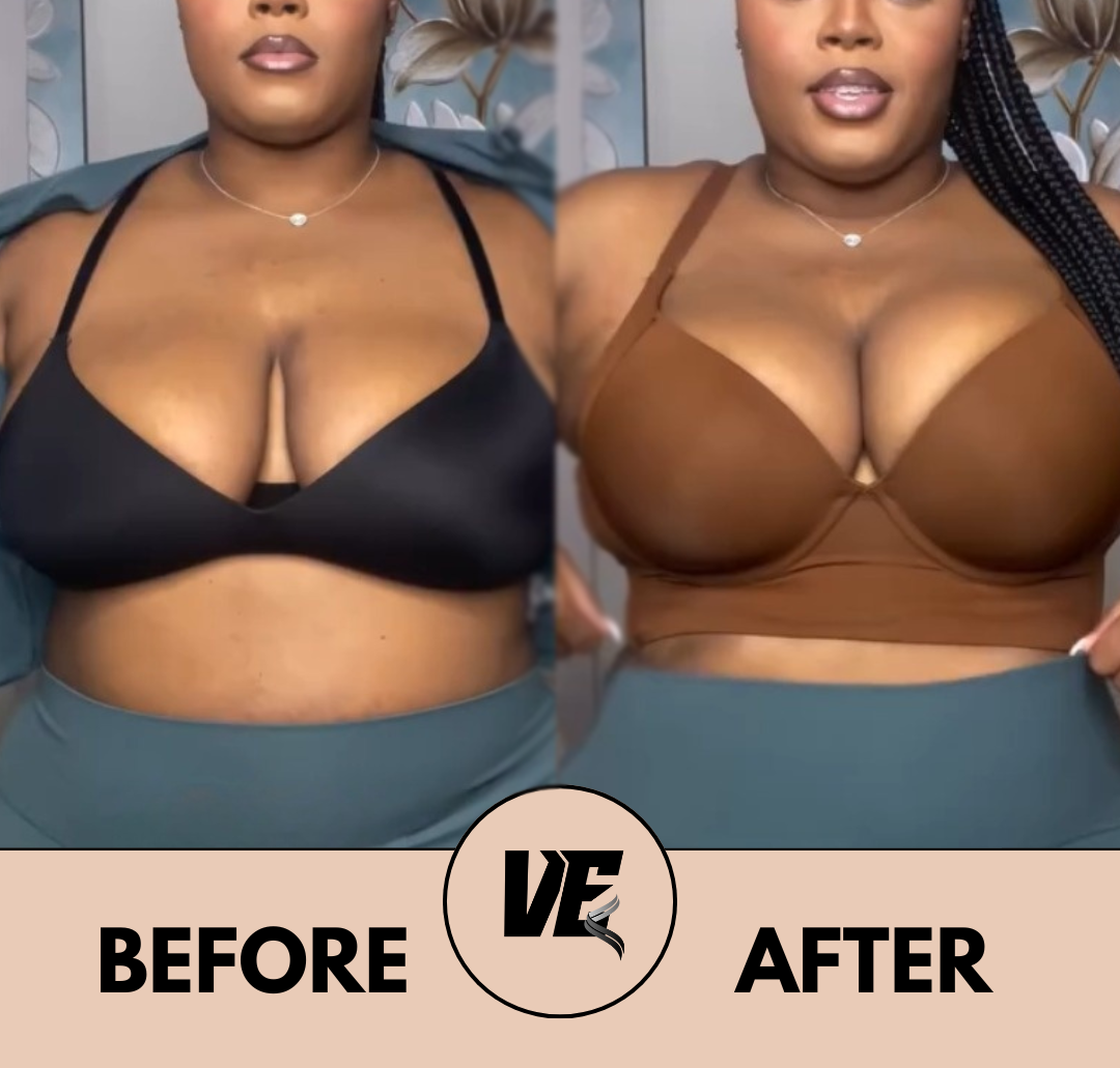 VeltroEase Underwire Push-Up Bra