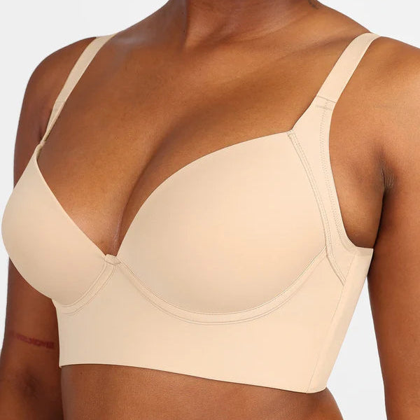 VeltroEase Underwire Push-Up Bra