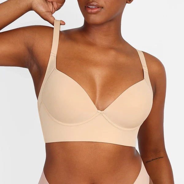 VeltroEase Underwire Push-Up Bra