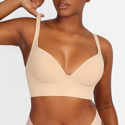 VeltroEase Underwire Push-Up Bra